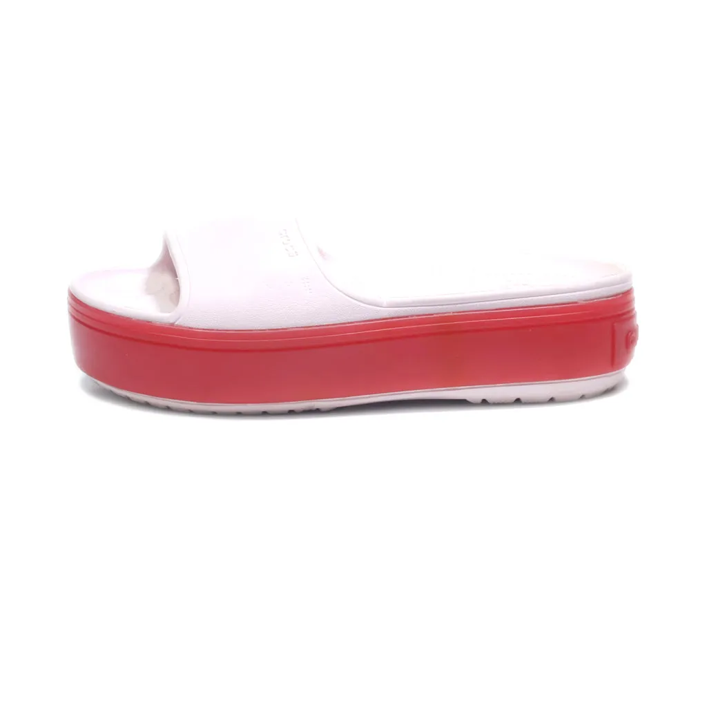 Crocs Platform Sandals Eva Pink Colour For Women