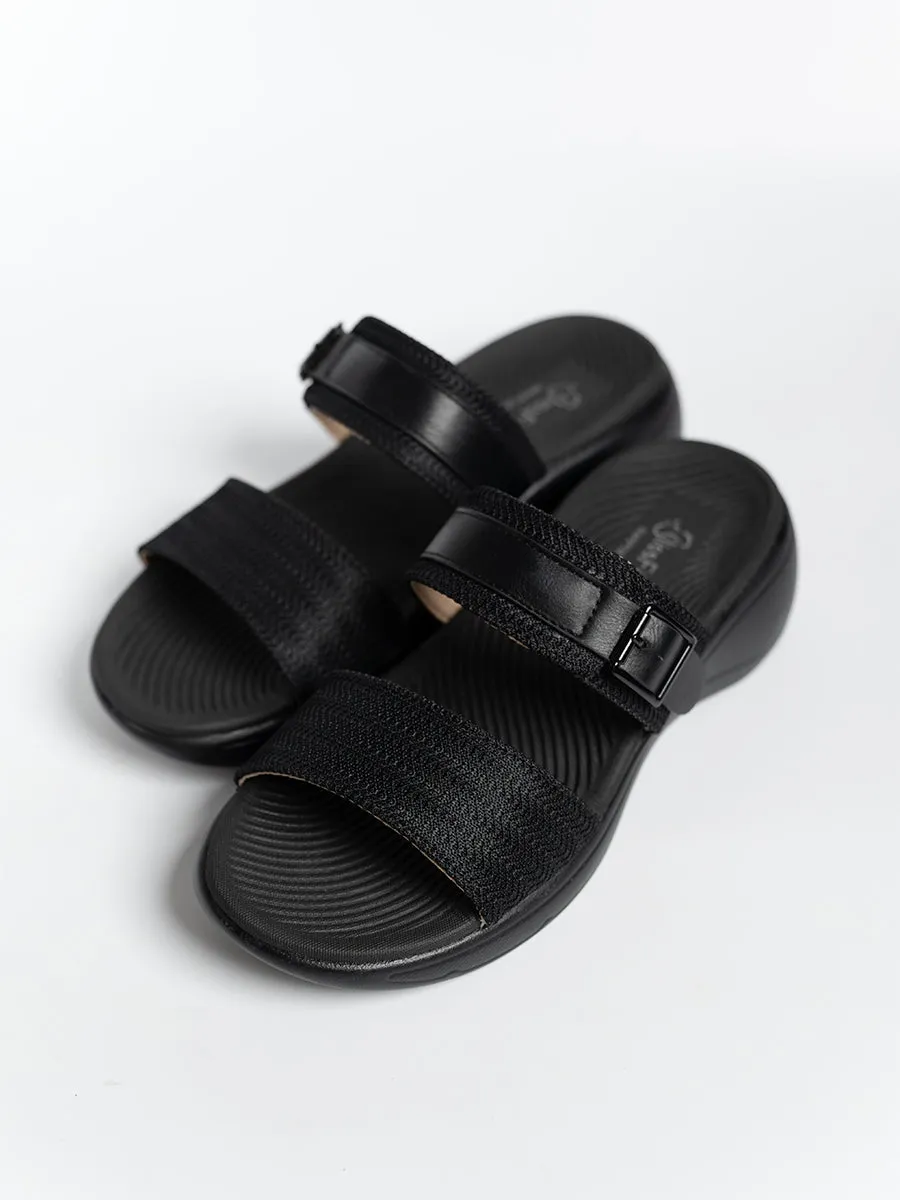 Cyrus Double Strap Sandals