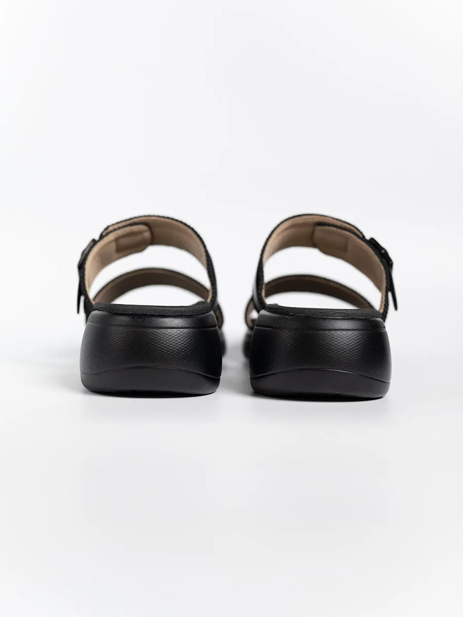 Cyrus Double Strap Sandals