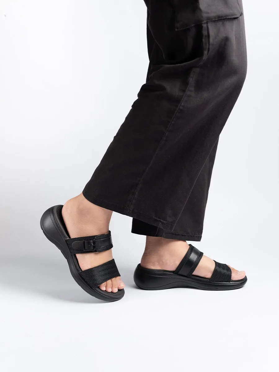 Cyrus Double Strap Sandals