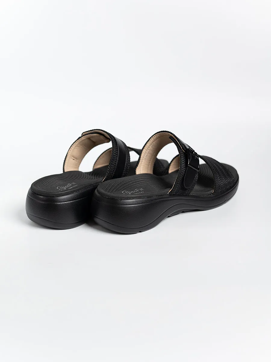 Cyrus Double Strap Sandals