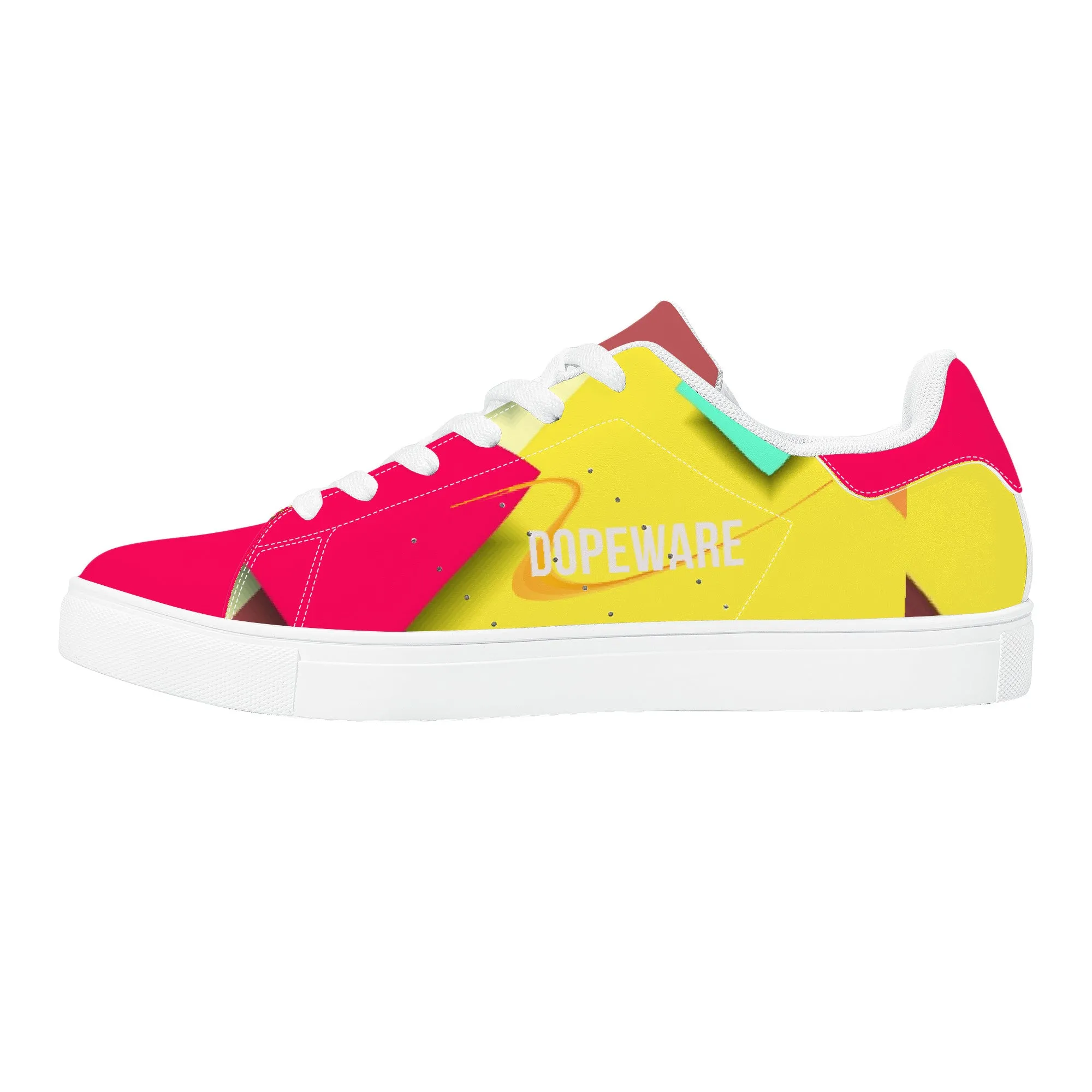 D27 Low-Top Leather Sneakers - Colorful Collection