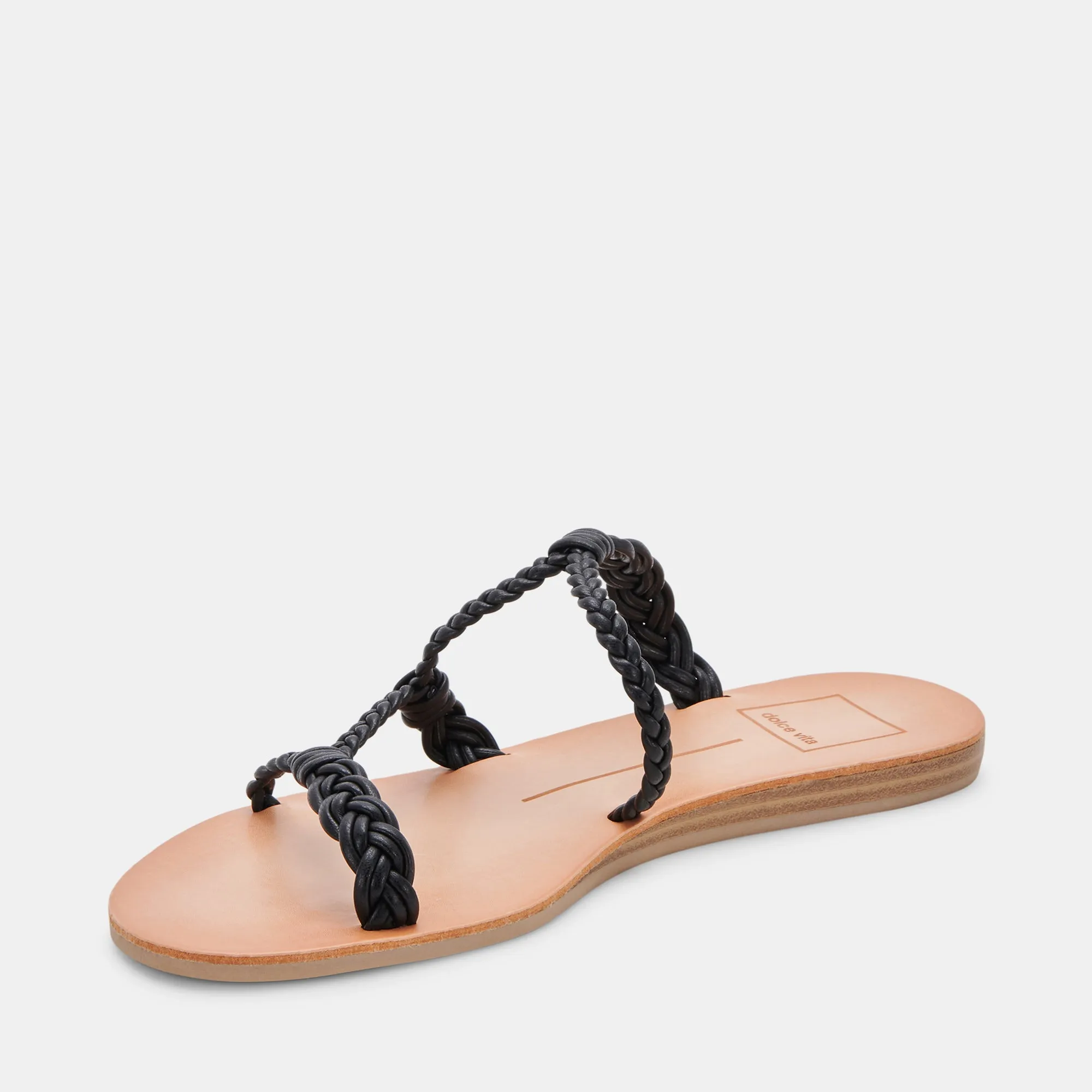 DION SANDALS BLACK STELLA