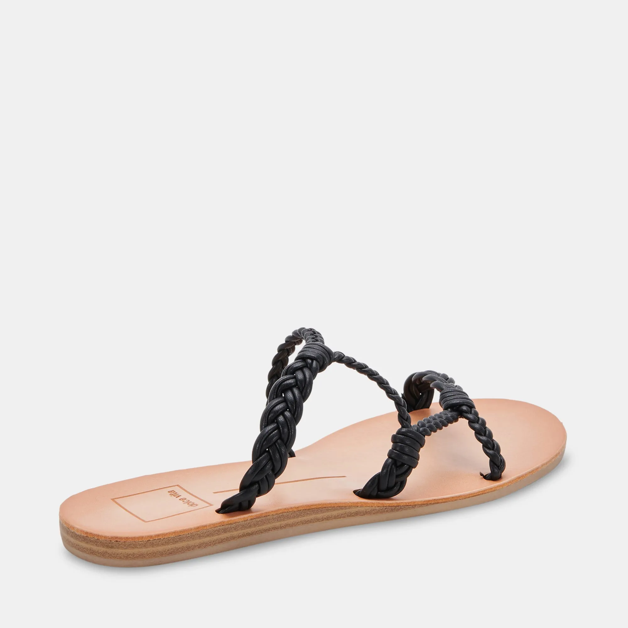 DION SANDALS BLACK STELLA