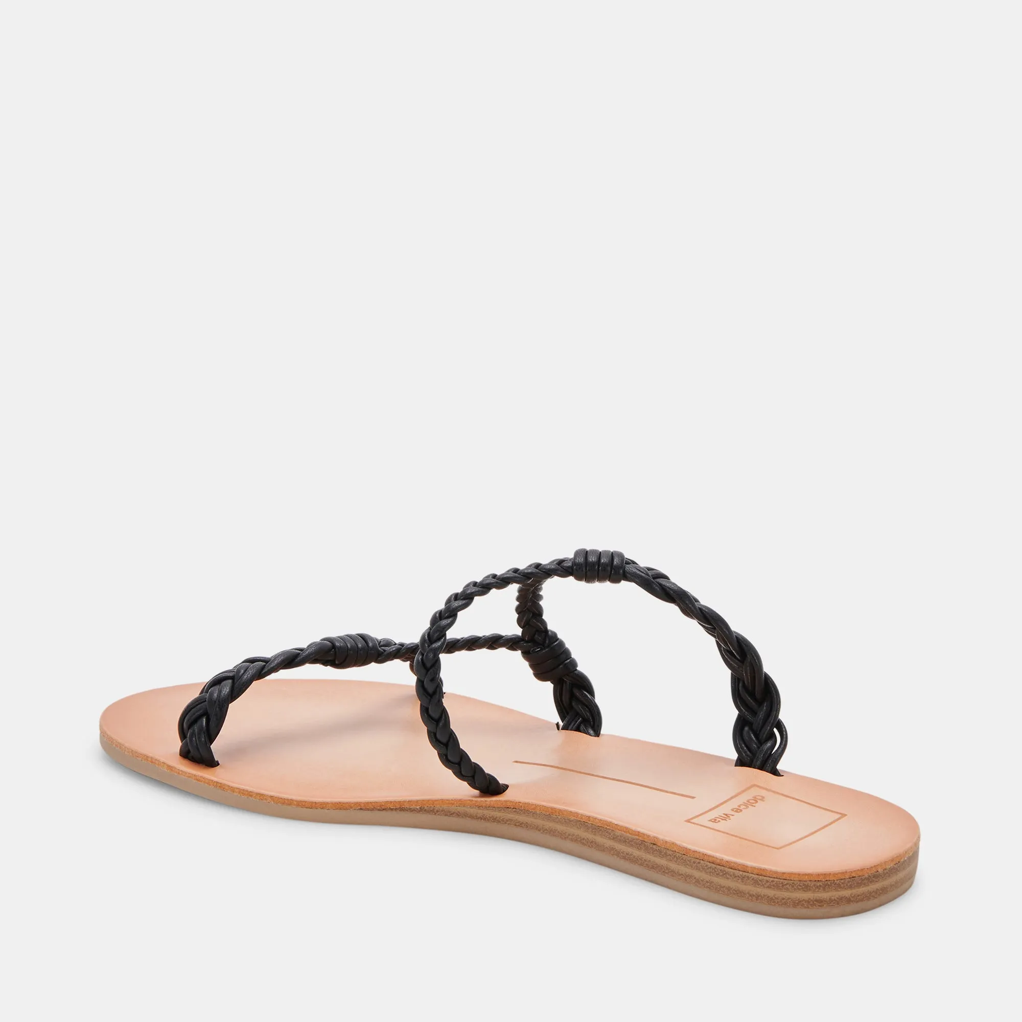 DION SANDALS BLACK STELLA