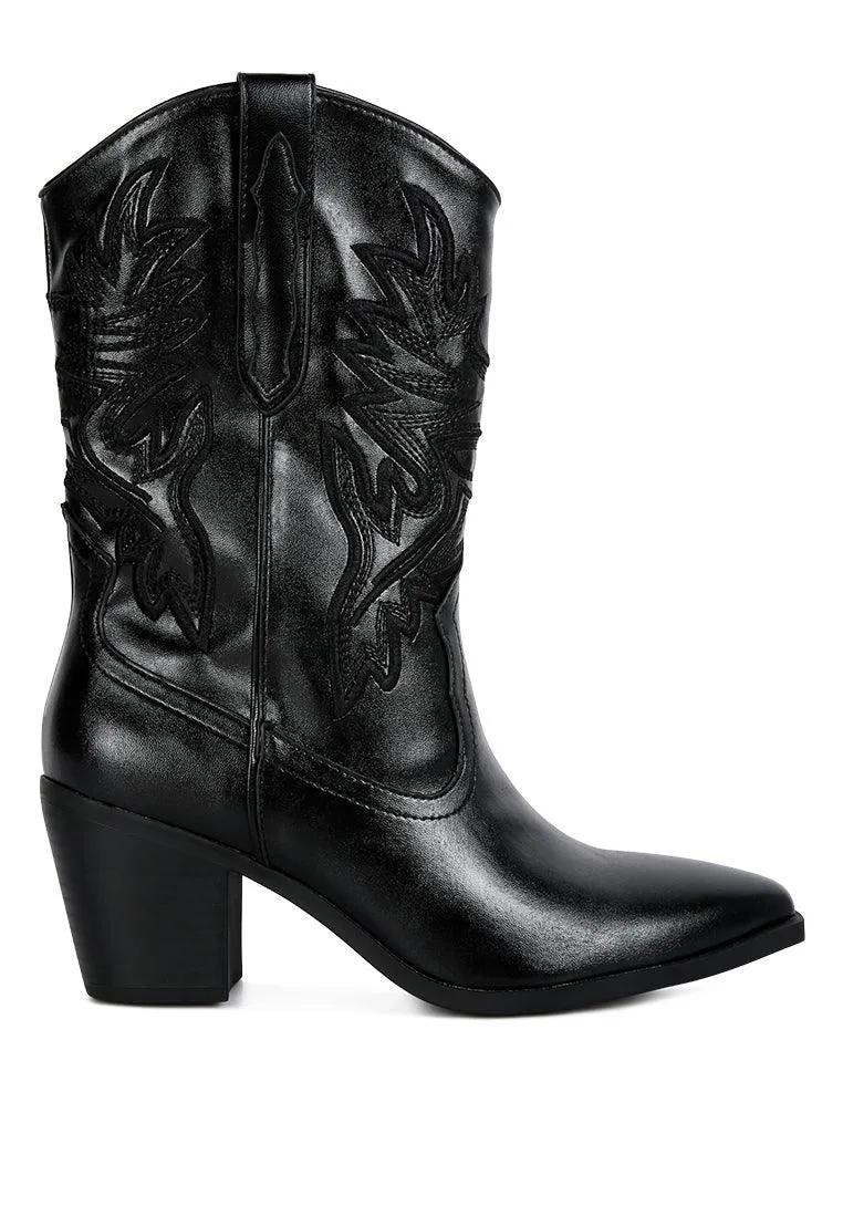 dixom western cowboy ankle boots