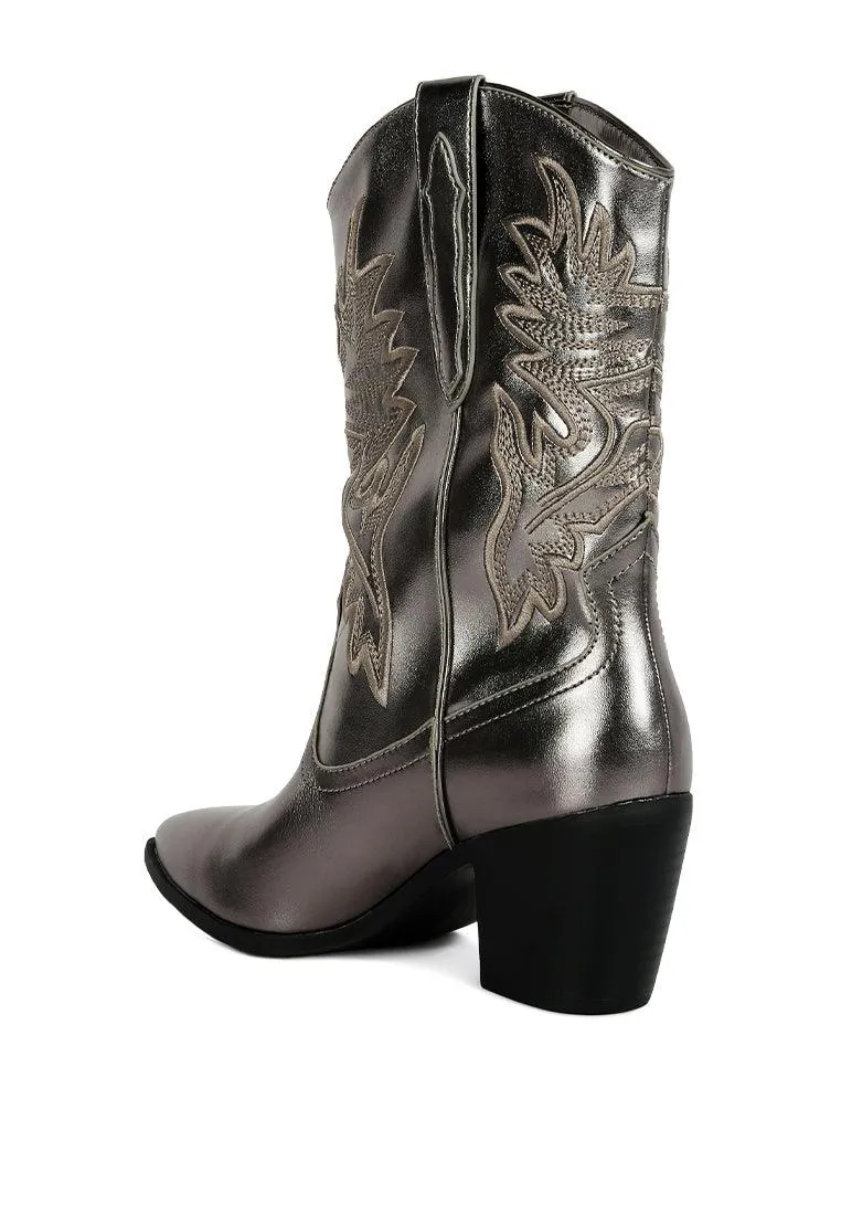 dixom western cowboy ankle boots