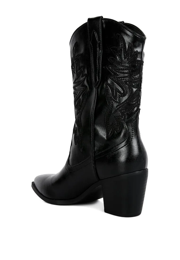 dixom western cowboy ankle boots