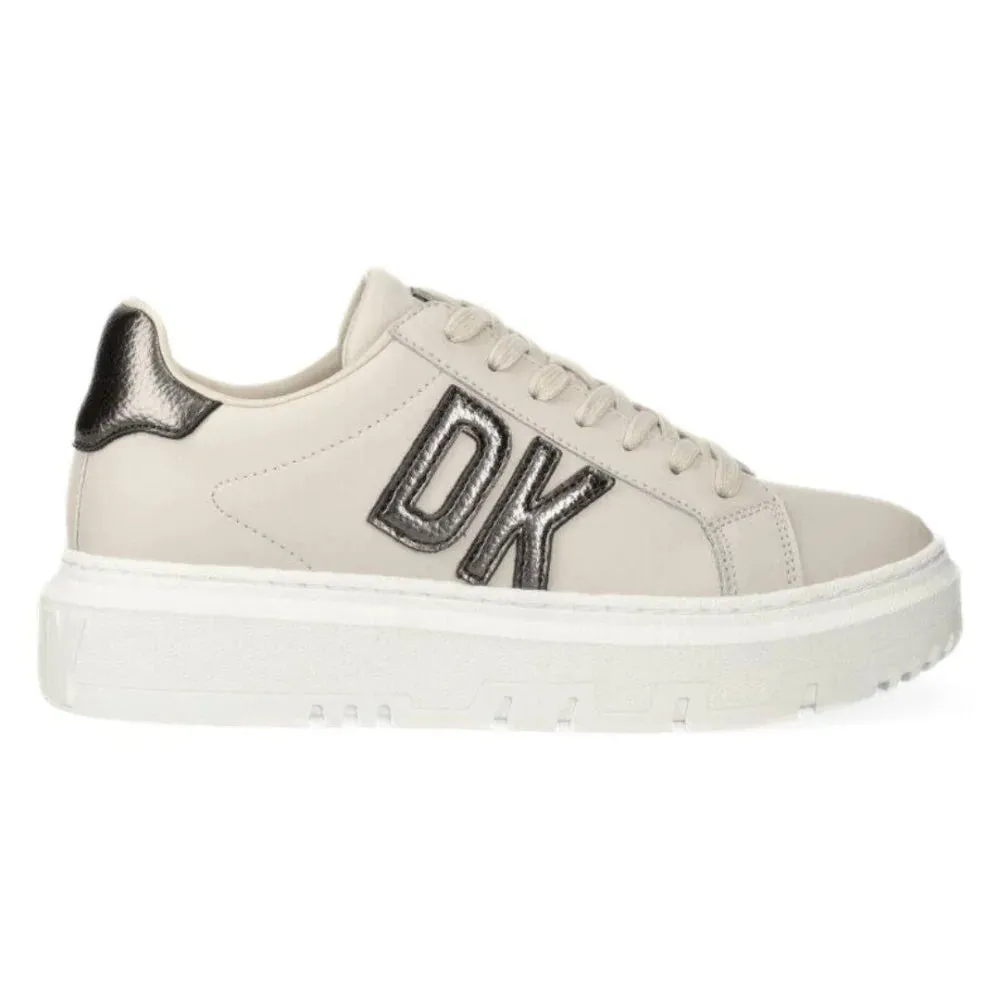 DKNY Marian Lace up Sneaker Women K2305134-BEG