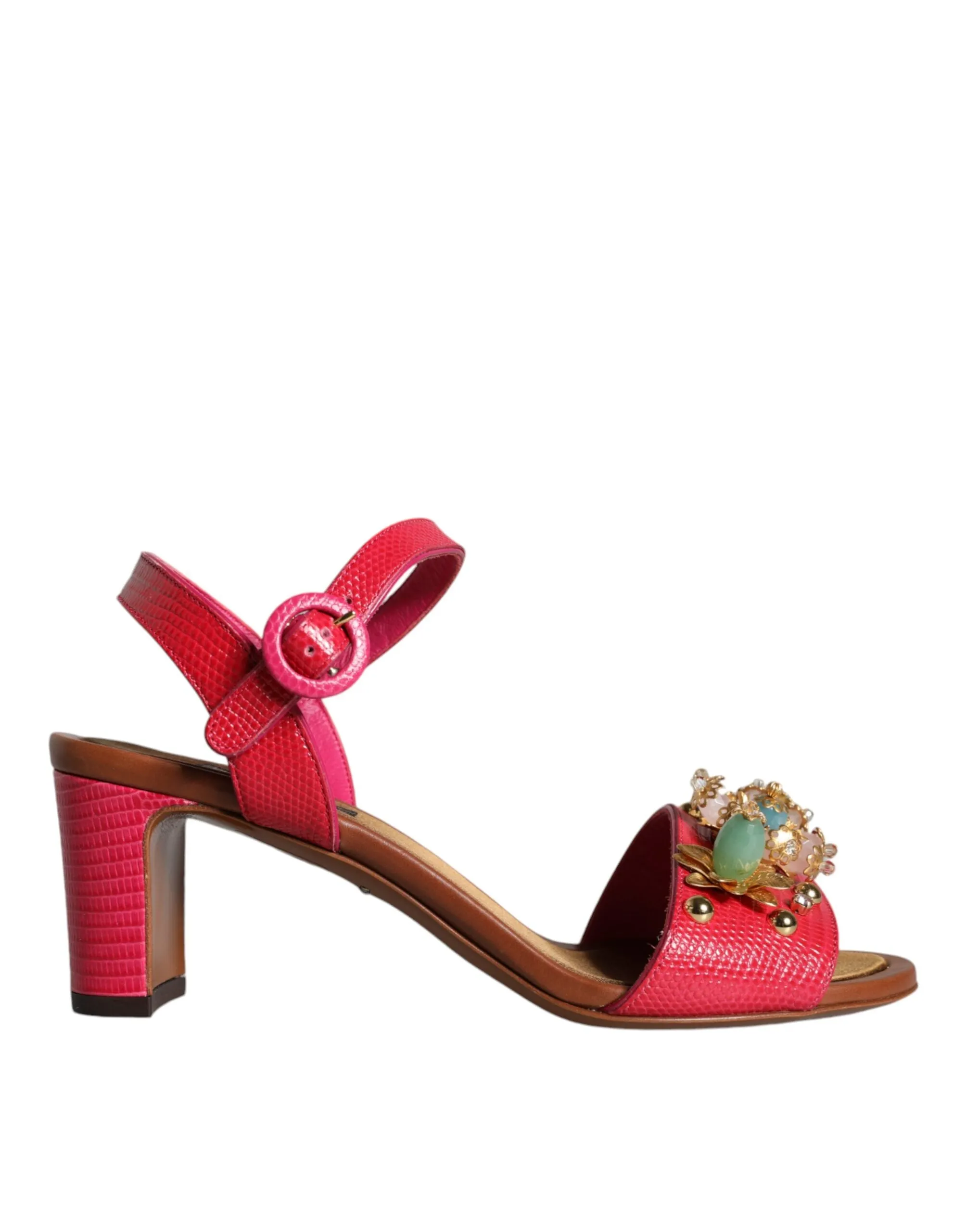 Dolce & Gabbana Embellished Keira Buckle Sandals