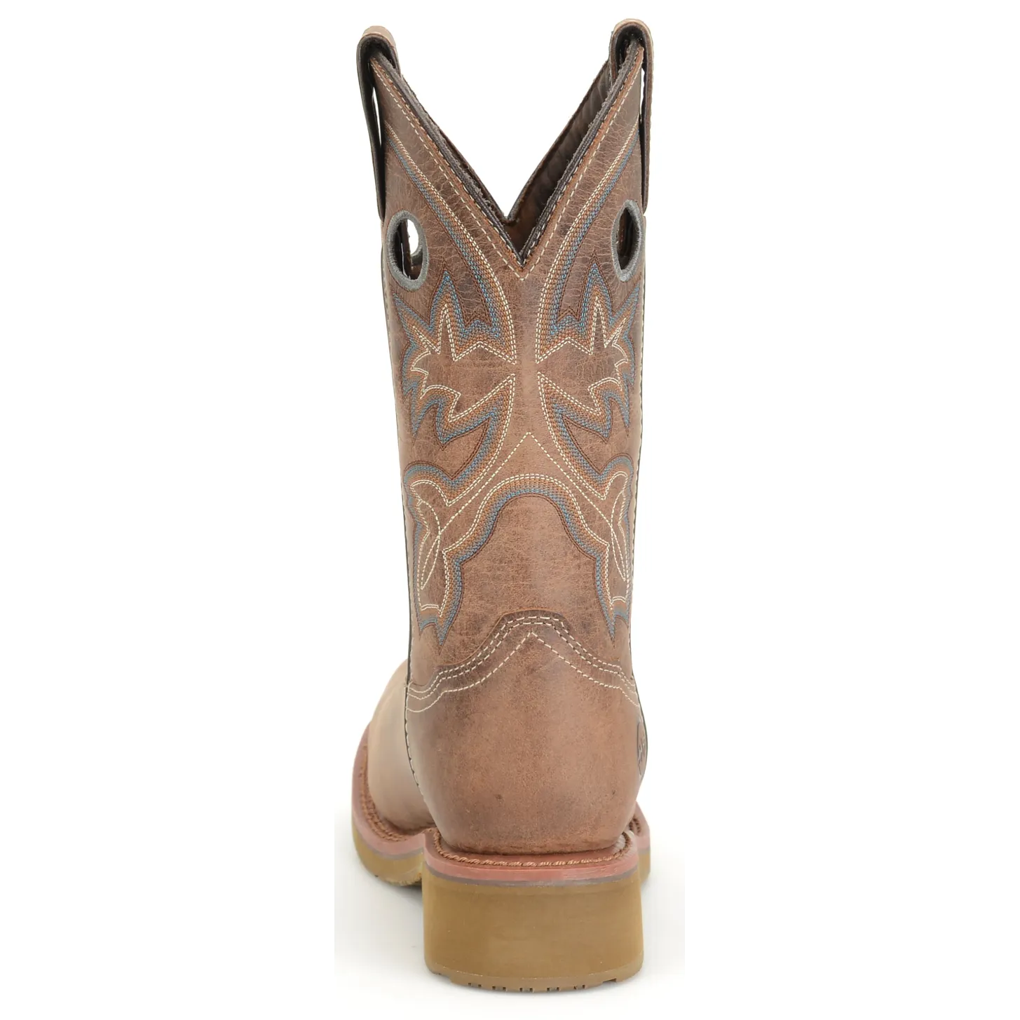 Double H Women's Haddie 11" Comp Toe Western Work Boot- Brown - DH2411