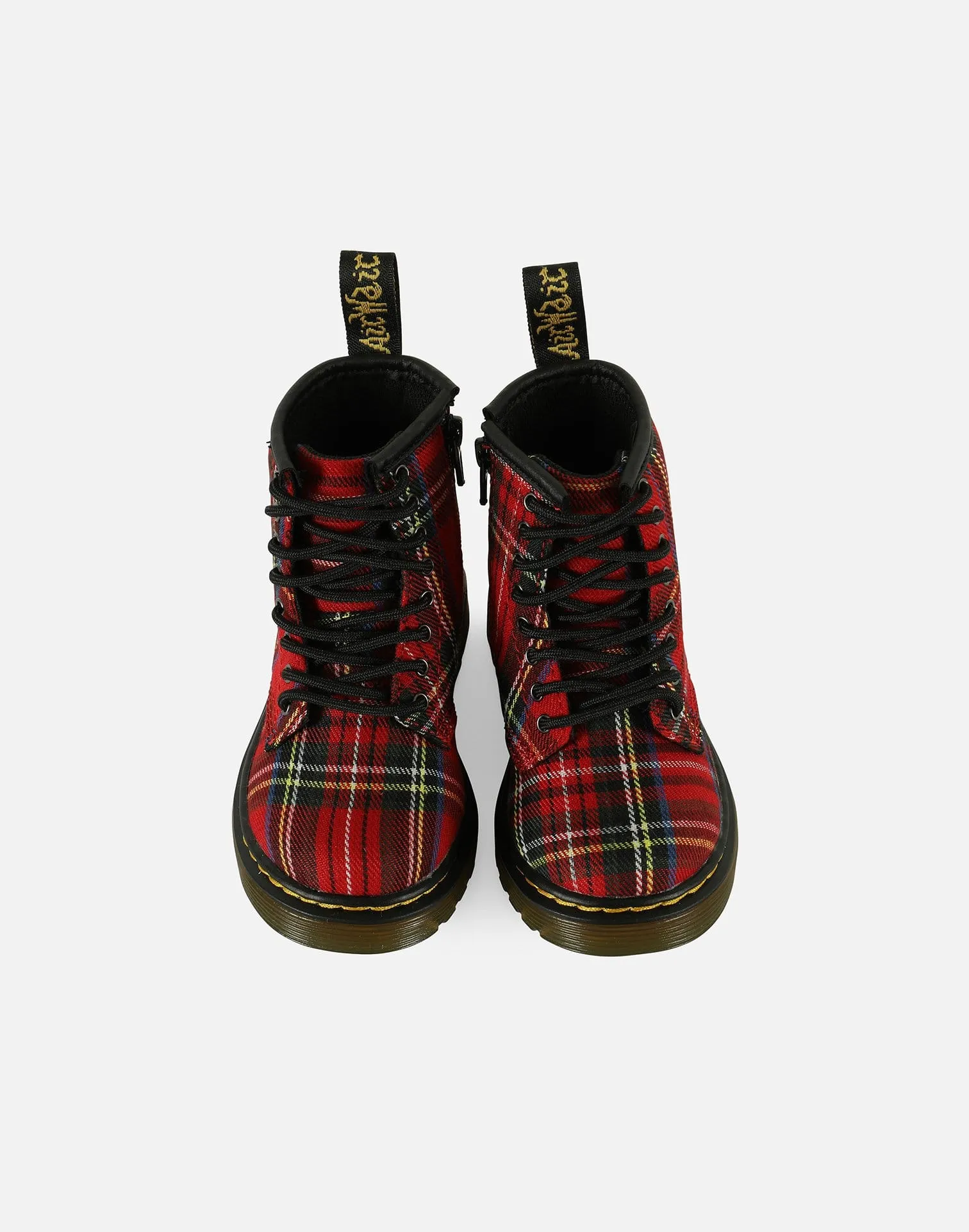 Dr. Martens 1460 STEWART TARTAN PLAID BOOTS INFANT