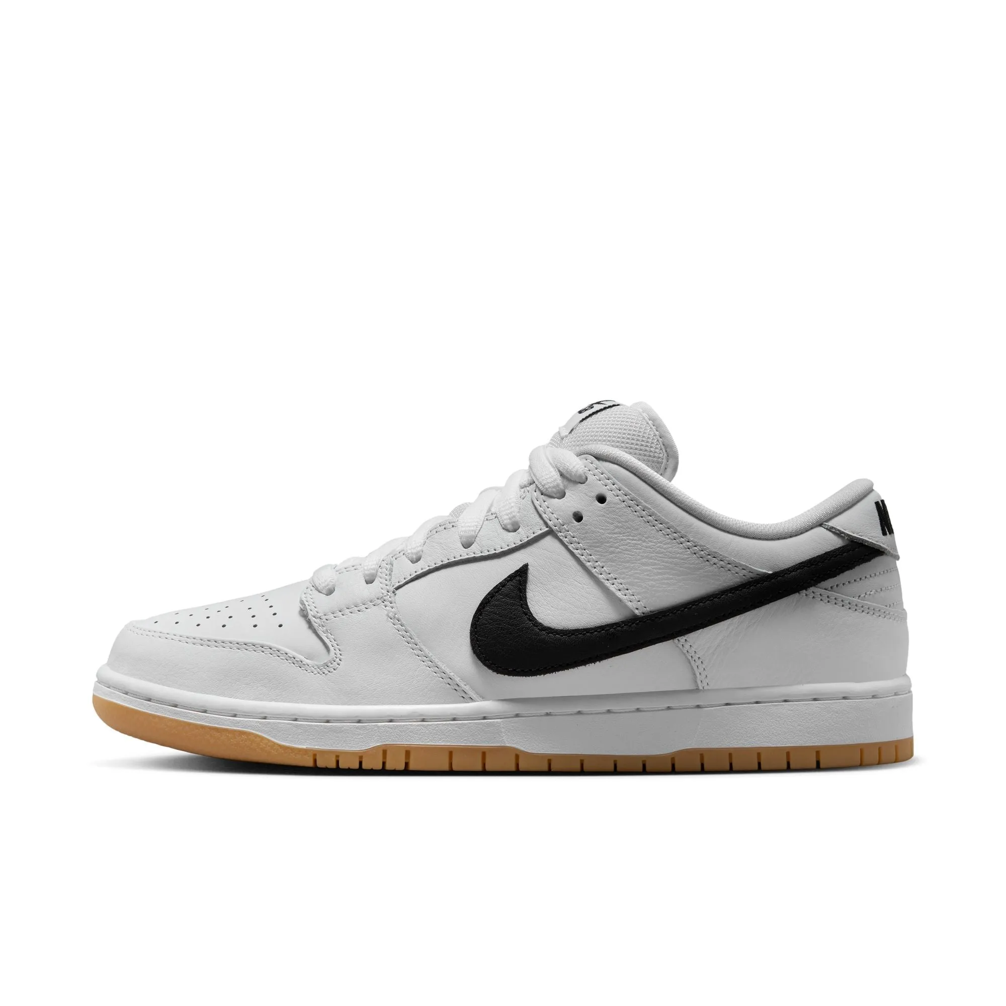 DUNK LOW PRO ISO WHITE / BLACK / GUM LIGHT BROWN