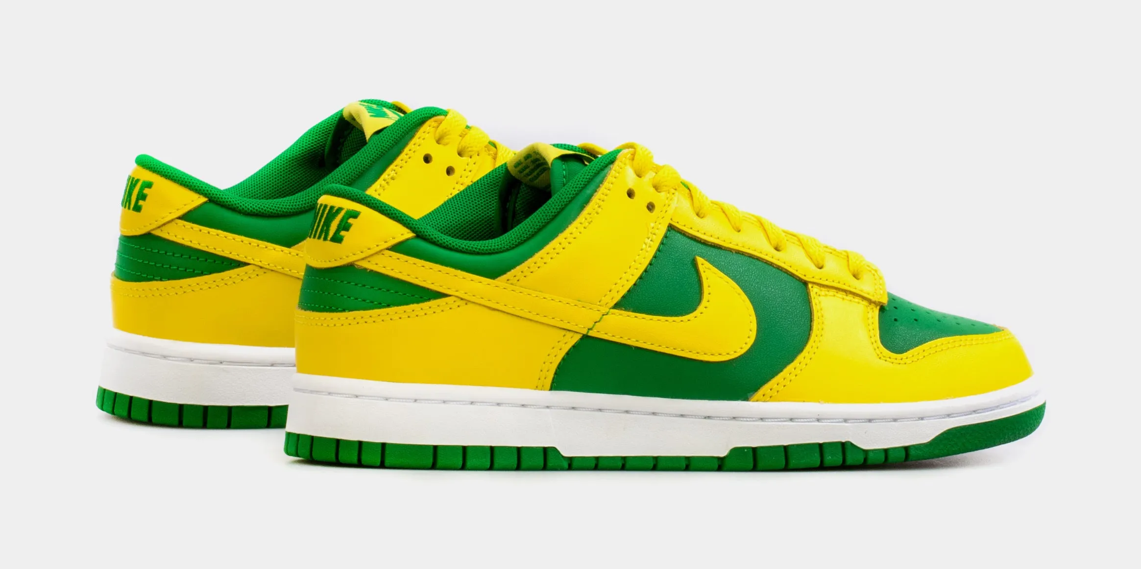 Dunk Low Reverse Brazil Mens Lifestyle Shoes (Yellow/Green)