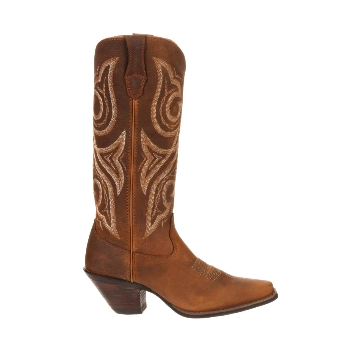 Durango Crush Women's Tan Jealousy Western Boots Rd3514 In Distressed Cognac