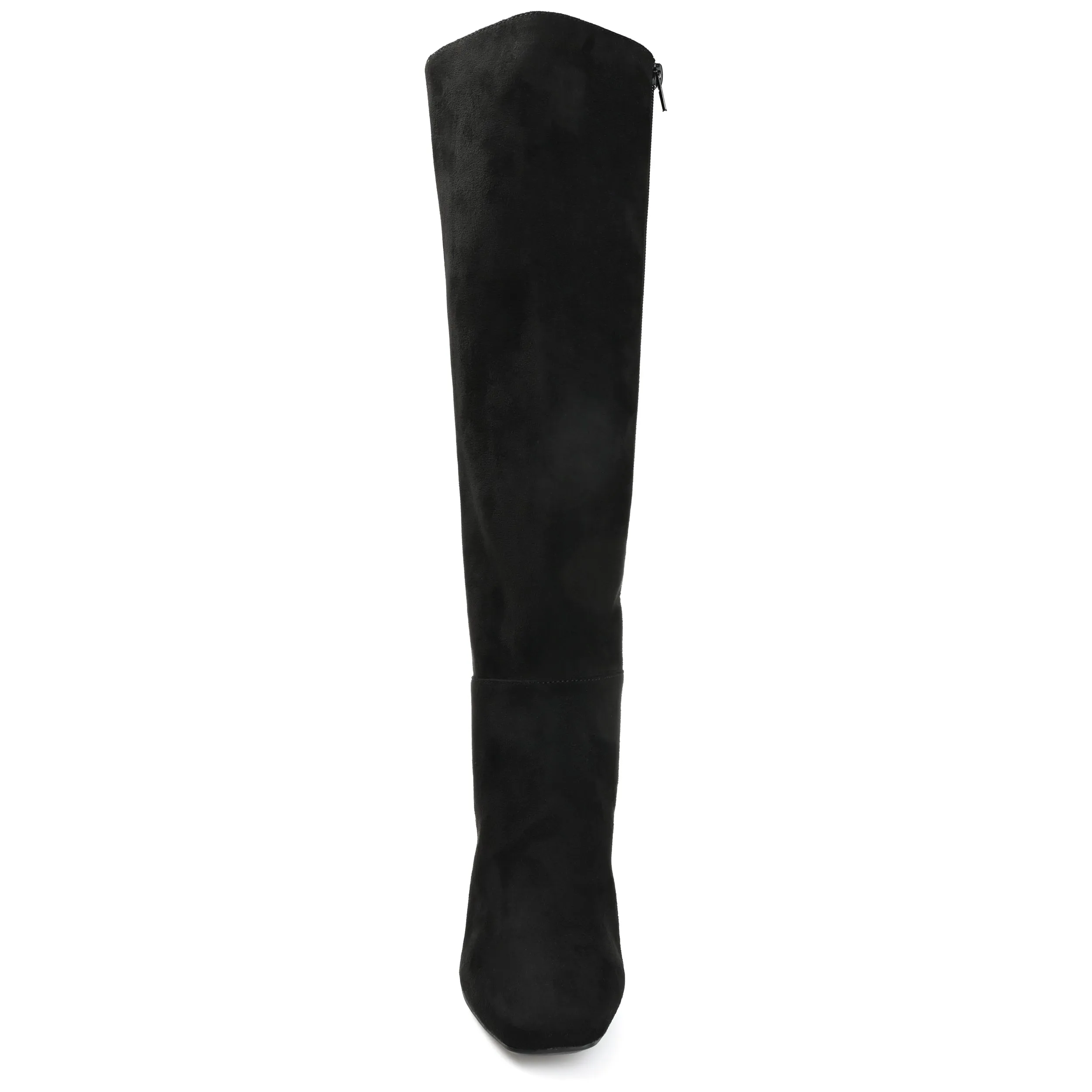 ELISABETH KNEE HIGH BOOTS IN FAUX LEATHER