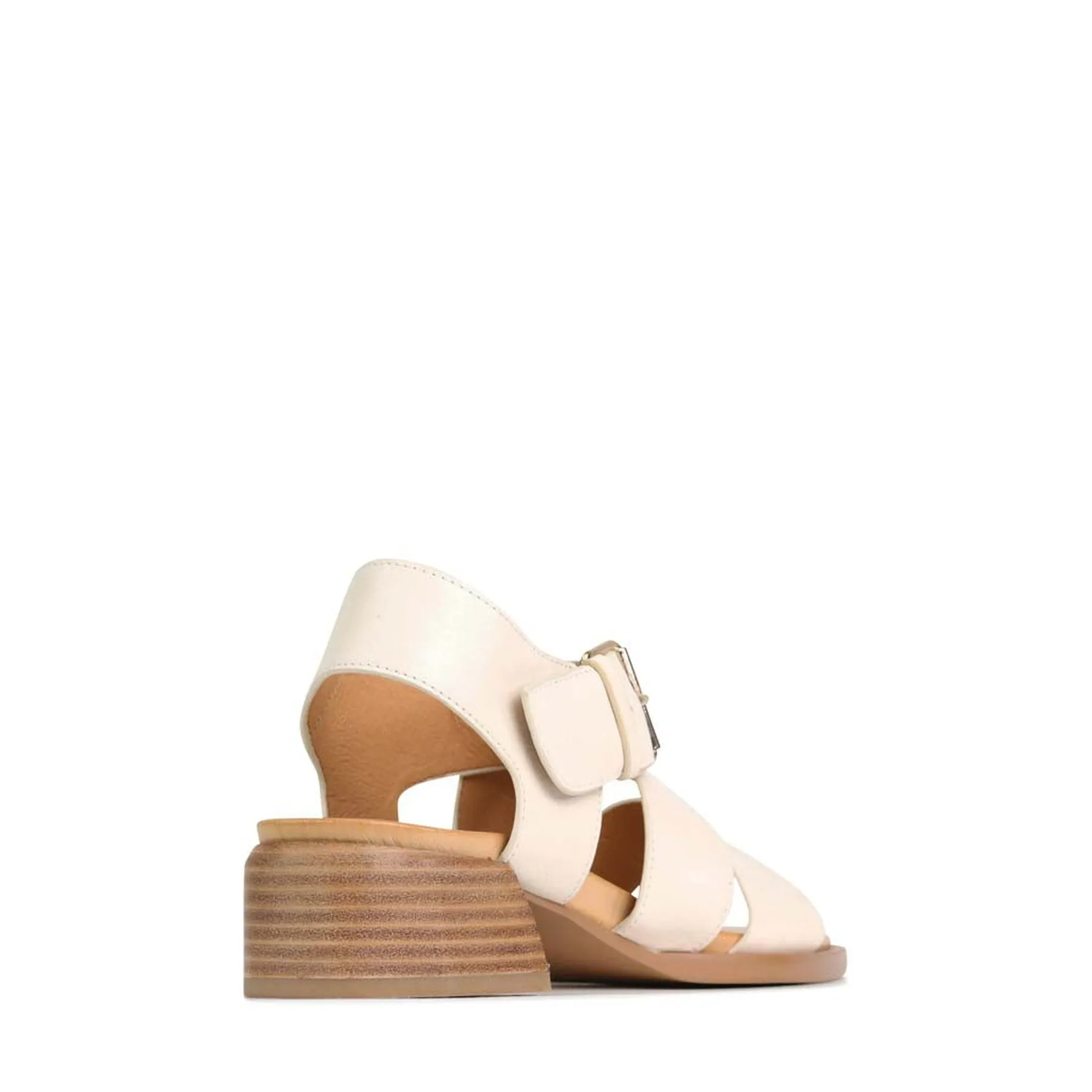 ELLI LEATHER ANKLE STRAP SANDALS