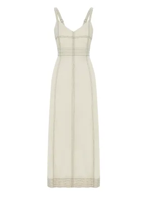 Eva Maxi Dress - Natural