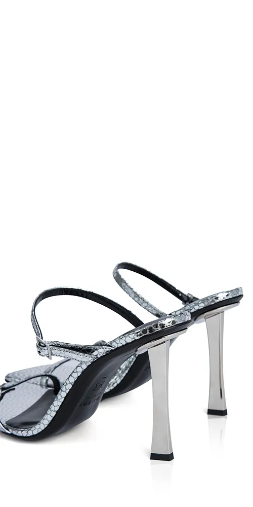 Flick Heels Silver Flagstone