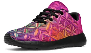 Flower Life Magenta Classic Sneakers