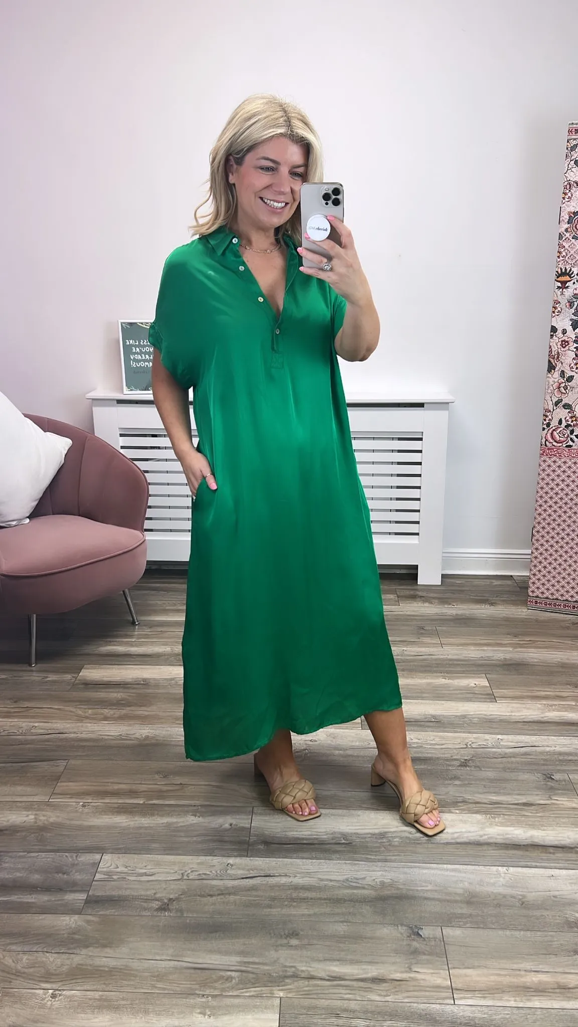 Galiena Dress (Emerald)