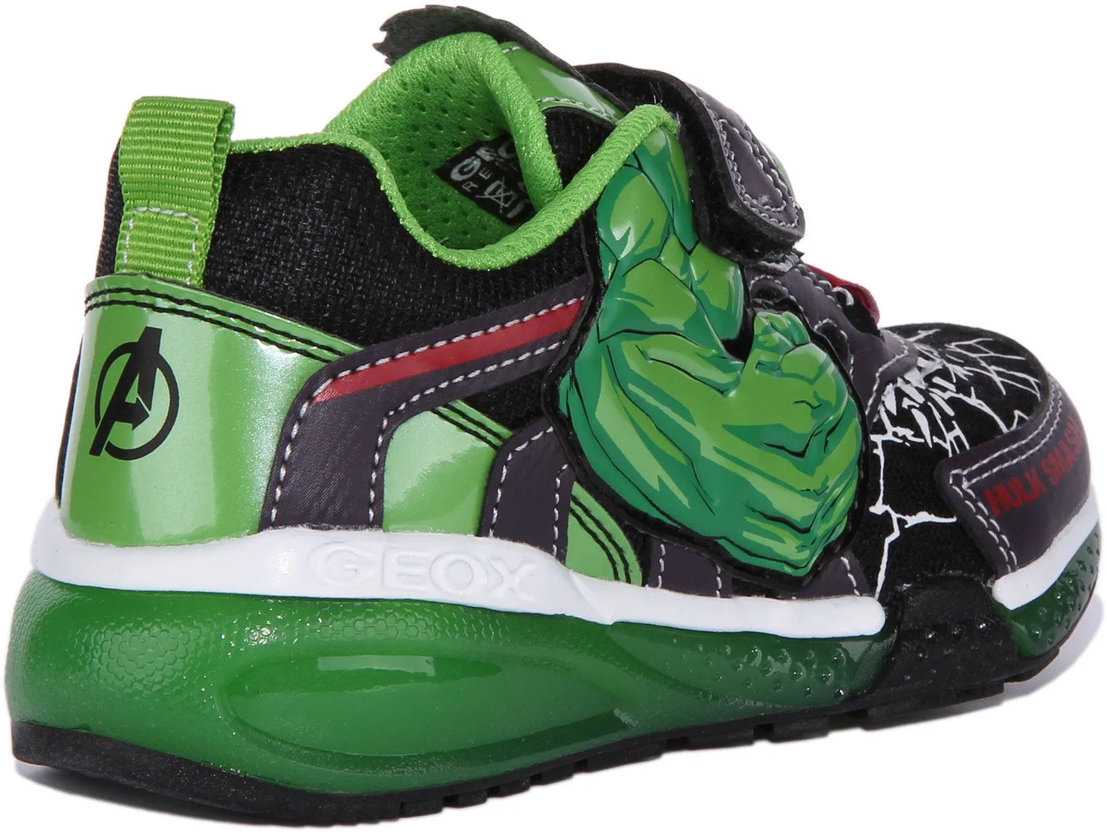 Geox J Bayonyc B. B In Black Green For Infants