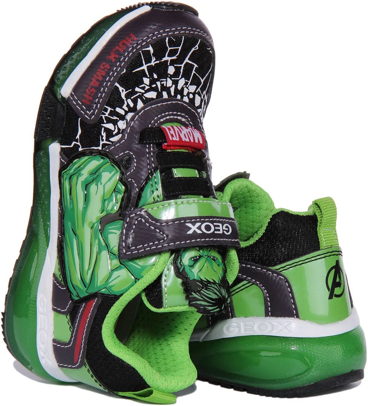 Geox J Bayonyc B. B In Black Green For Infants