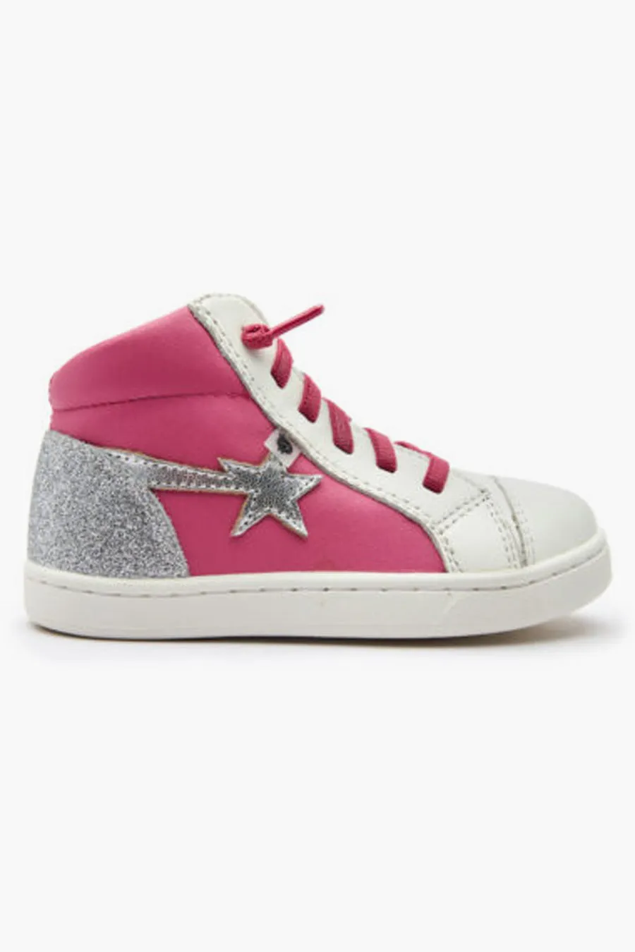 Girls Shoes Old Soles Shoot High - Fuchsia