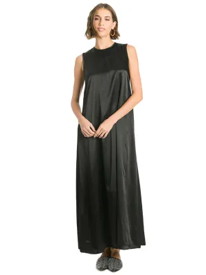 Hard Tail Satin Maxi Dress (Style: SAT-47)