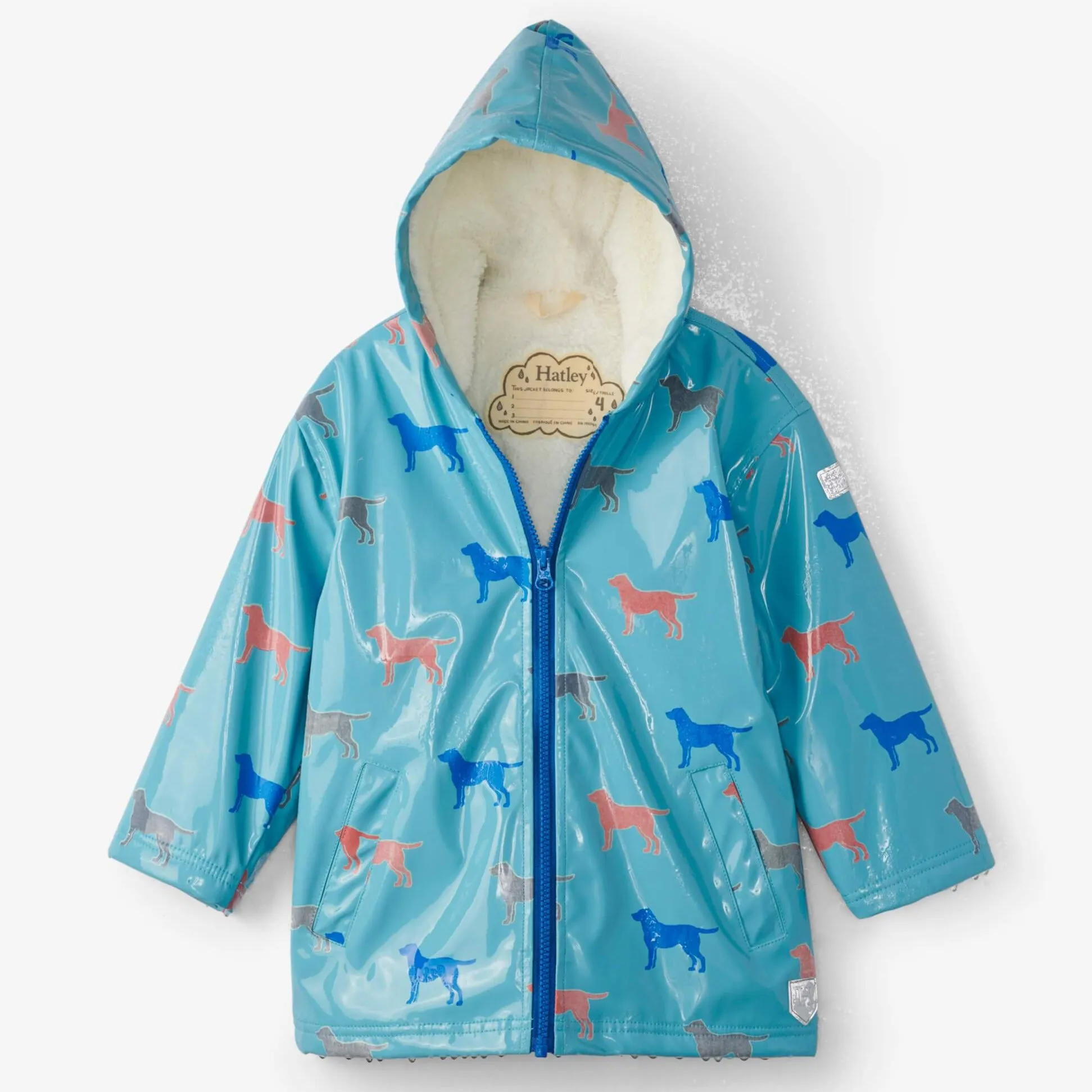 Hatley Friendly Labs Colour Changing Raincoat