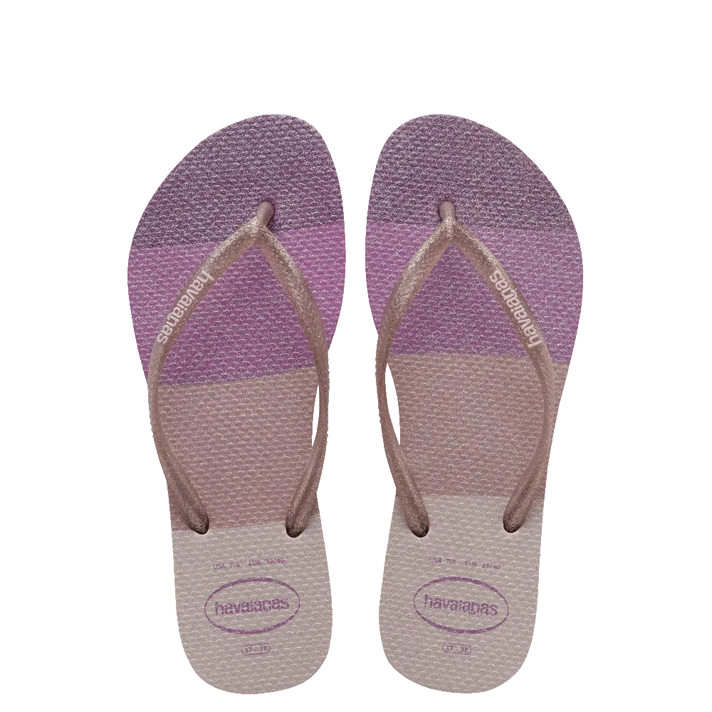 Havaianas Kids Slim Palette Glow Flip Flops