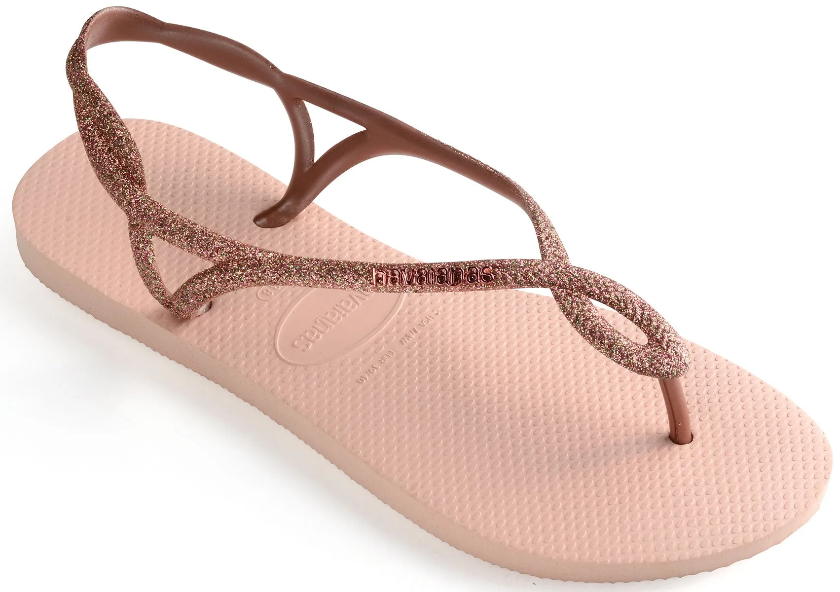 Havaianas Luna Premium II In Rose Gold