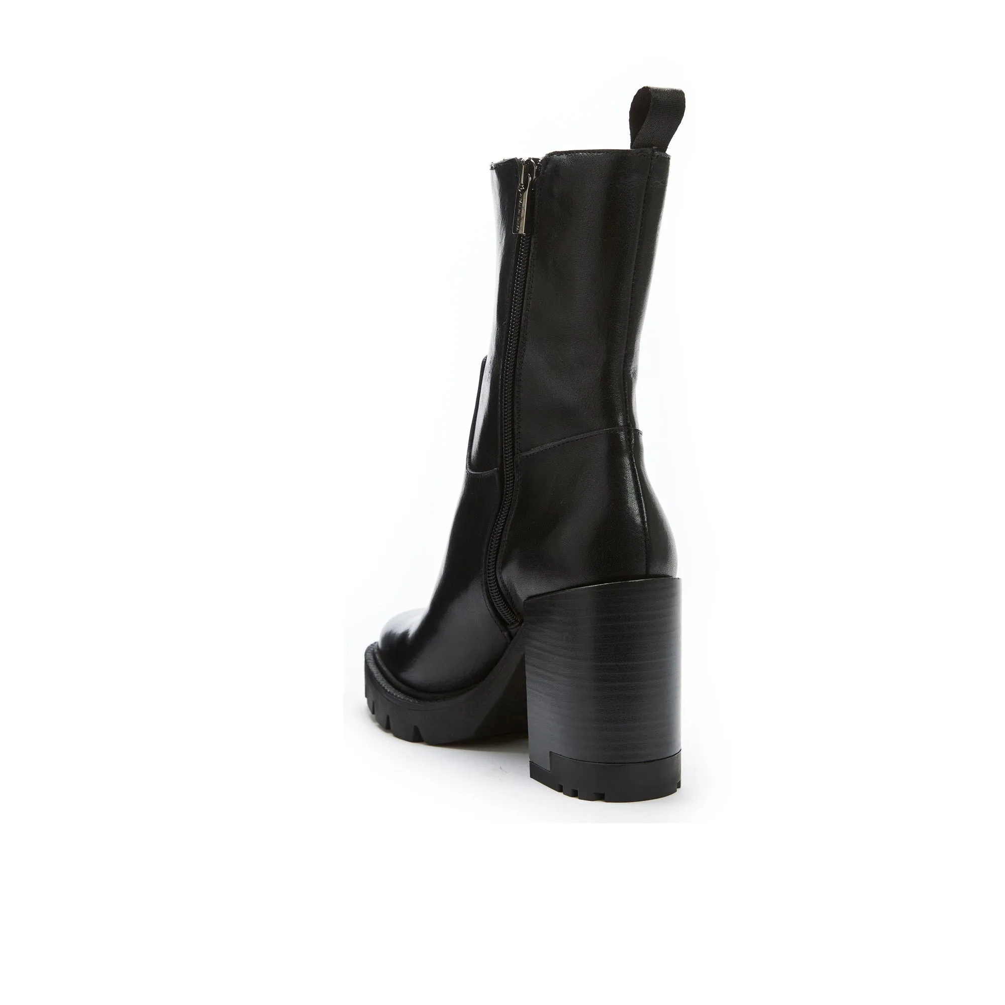 Heeled boot black