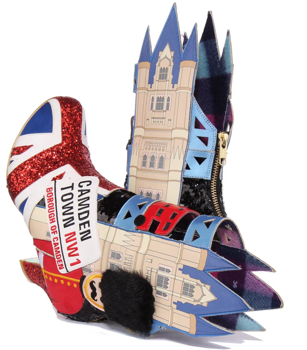 Irregular Choice Exclusive Great Day Out In Black Red For Women