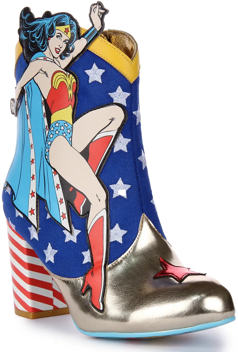 Irregular Choice Stronger Together In Wonderwomen X Superman