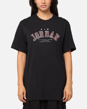 Jordan Flight Essentials Arch T-Shirt Black/Lobster