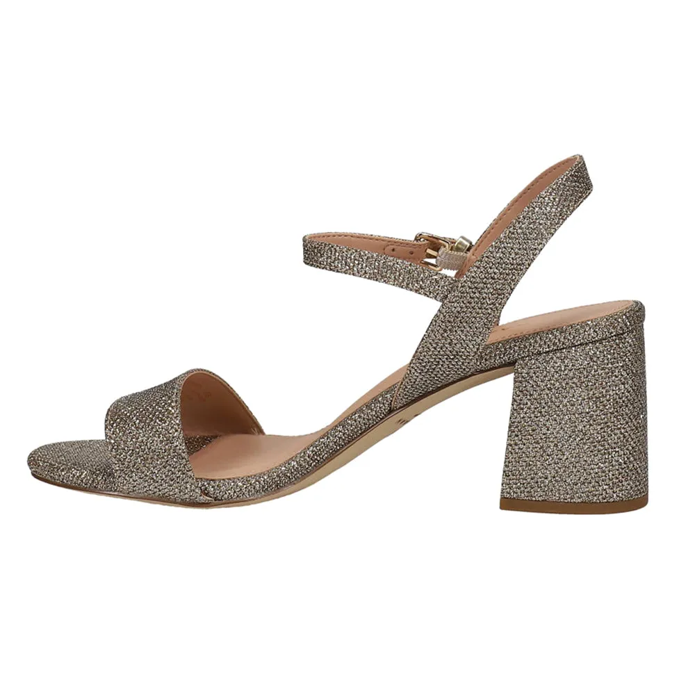 Josie Glitter Block Heel Sandals