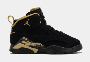 Jumpman MVP Preschool Basketball Shoes (Black/Metallic Gold/Anthracite)