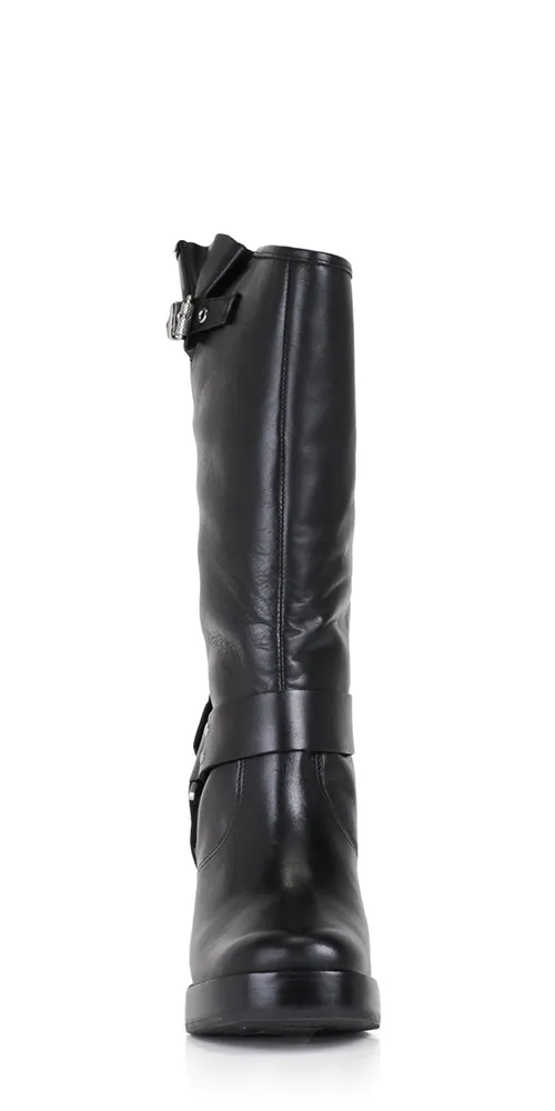 Kiara Block Atanado Leather Boot