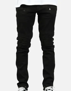 Kilogram DISTRESSED MOTO JEANS