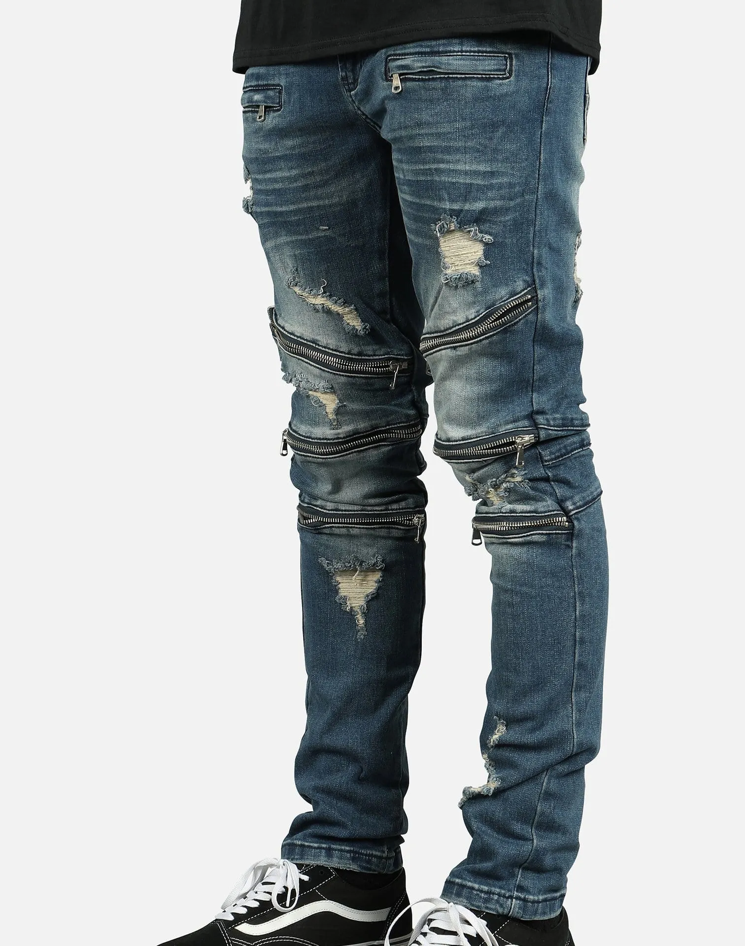 Kilogram KNEE ZIPPER JEANS