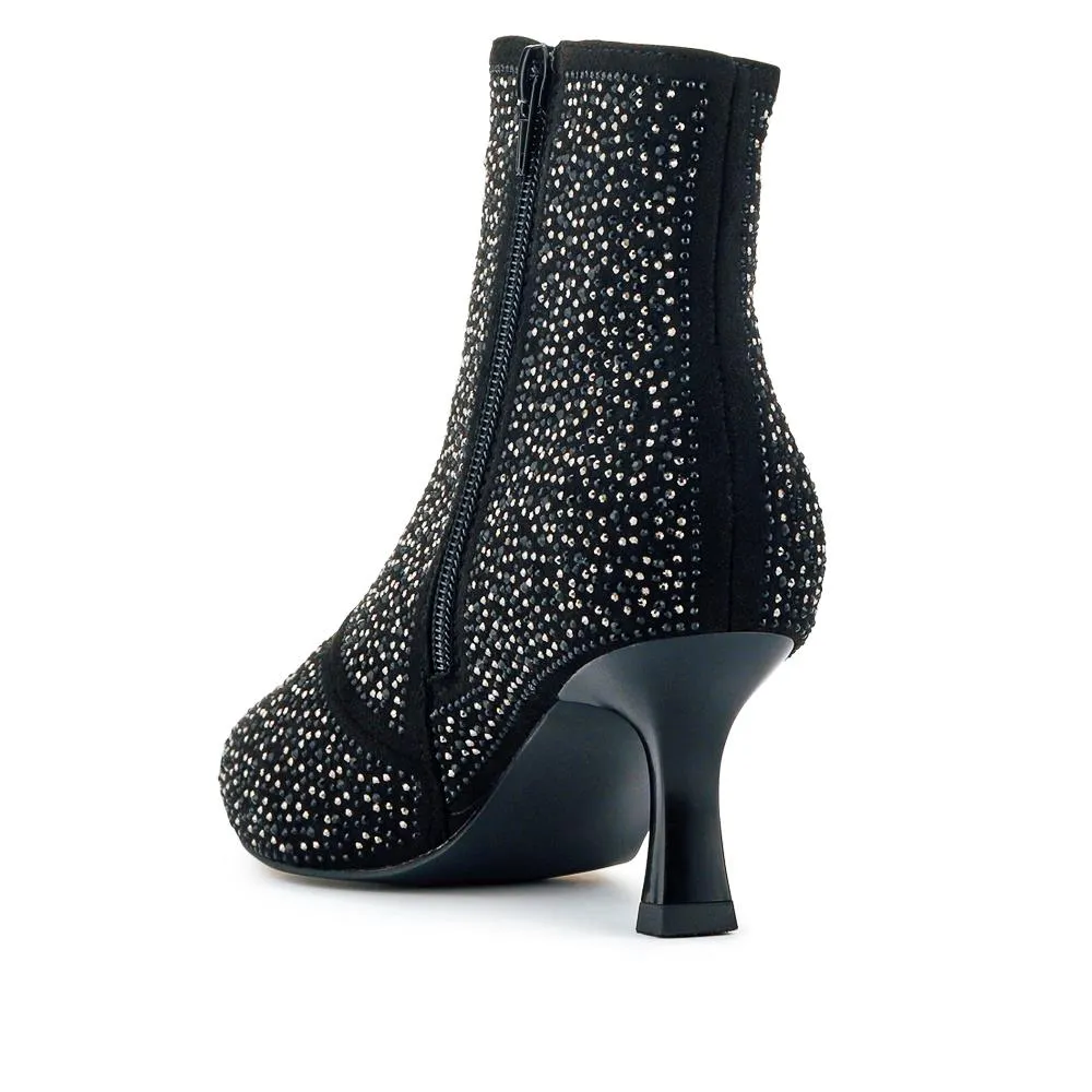 Kitten-Heeled Ankle Boots - BELWBINS40205 / 326 070