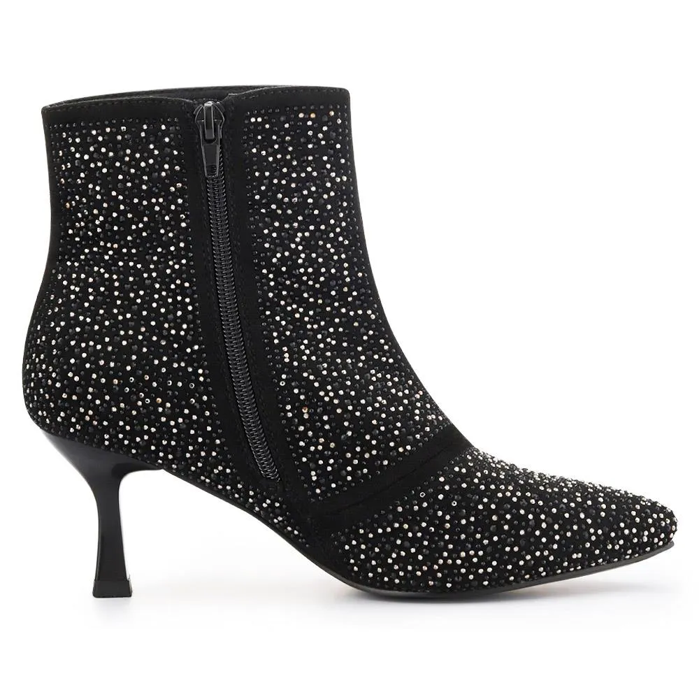 Kitten-Heeled Ankle Boots - BELWBINS40205 / 326 070