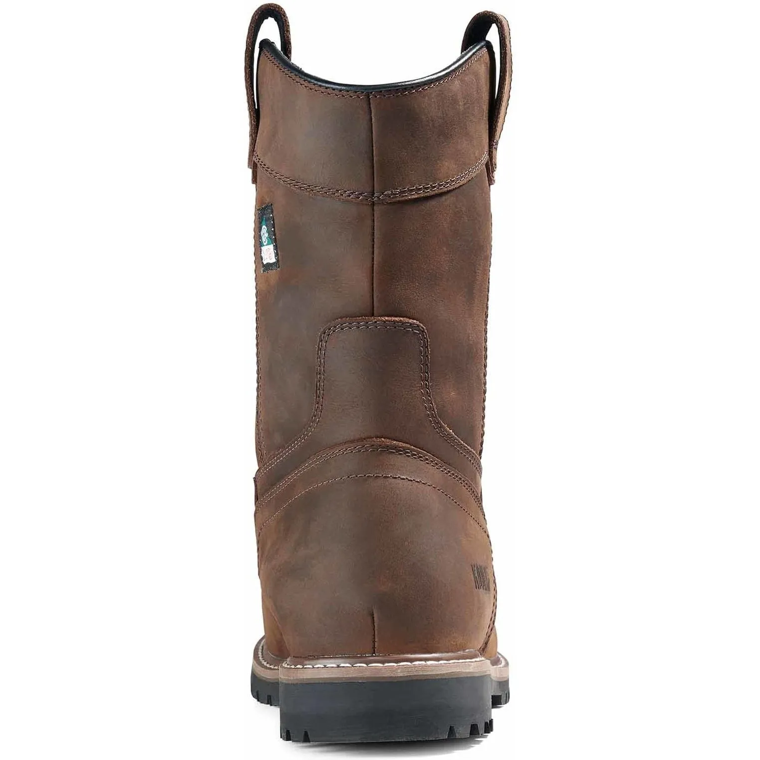 Kodiak Men's Mckinney Comp Toe WP Wellington Work Boot -Brown- 4TERDB