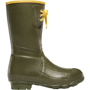 LaCrosse Men's Insulated Pac 12" Rubber Work Boot - Green - 260040