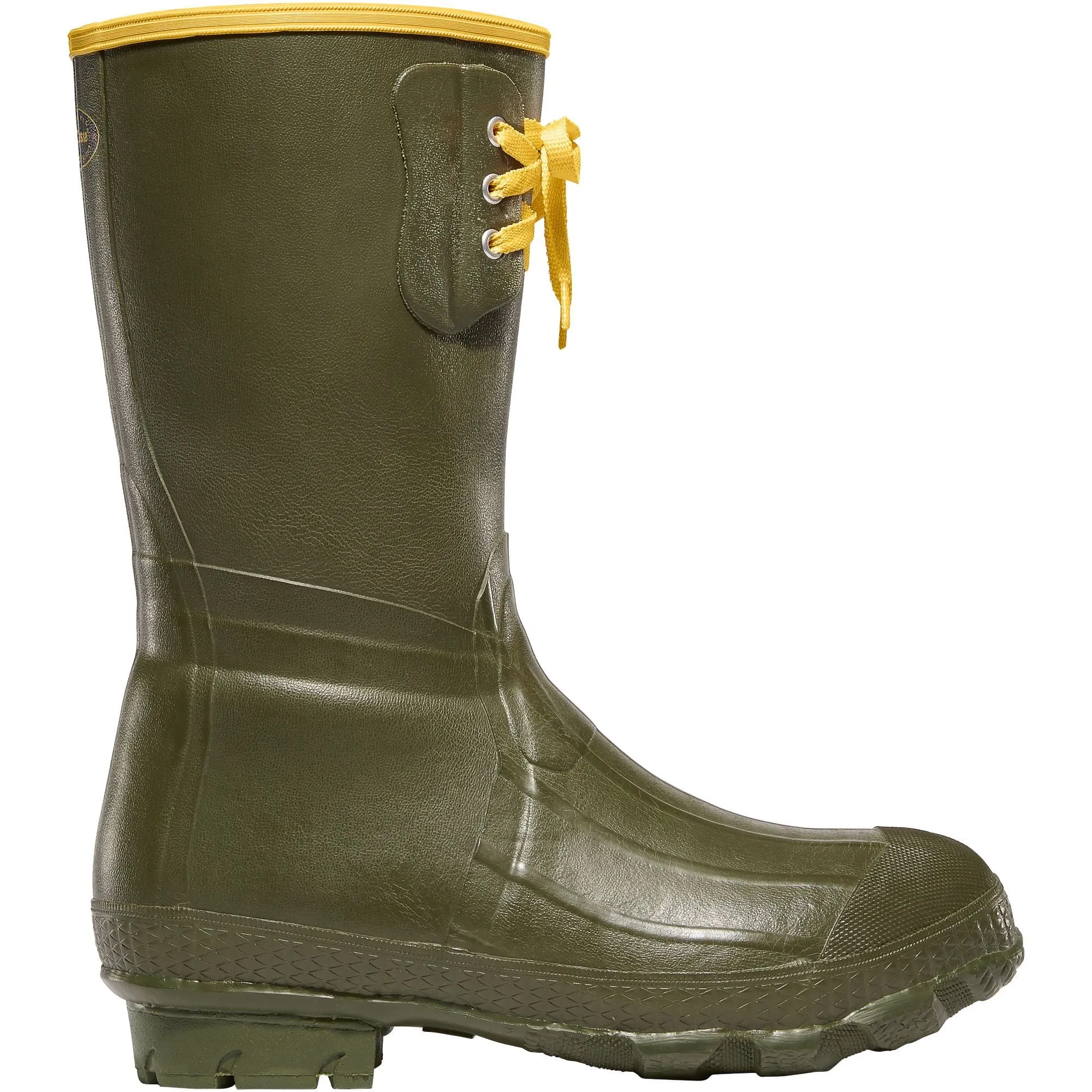 LaCrosse Men's Insulated Pac 12" Rubber Work Boot - Green - 260040