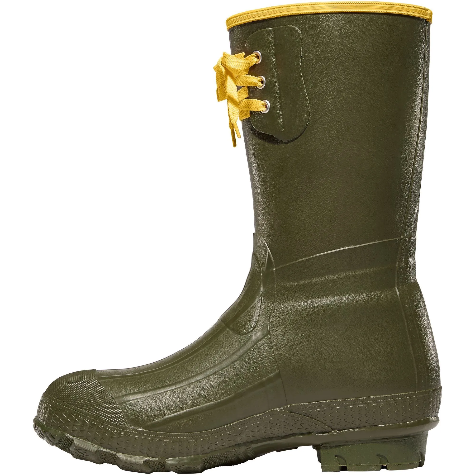 LaCrosse Men's Insulated Pac 12" Rubber Work Boot - Green - 260040