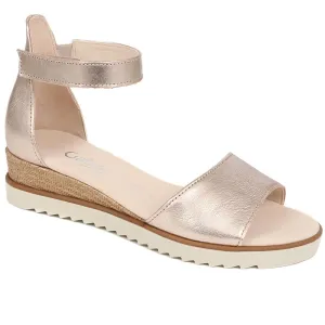 Leather Wedge Sandals  - GAB39504 / 325 077