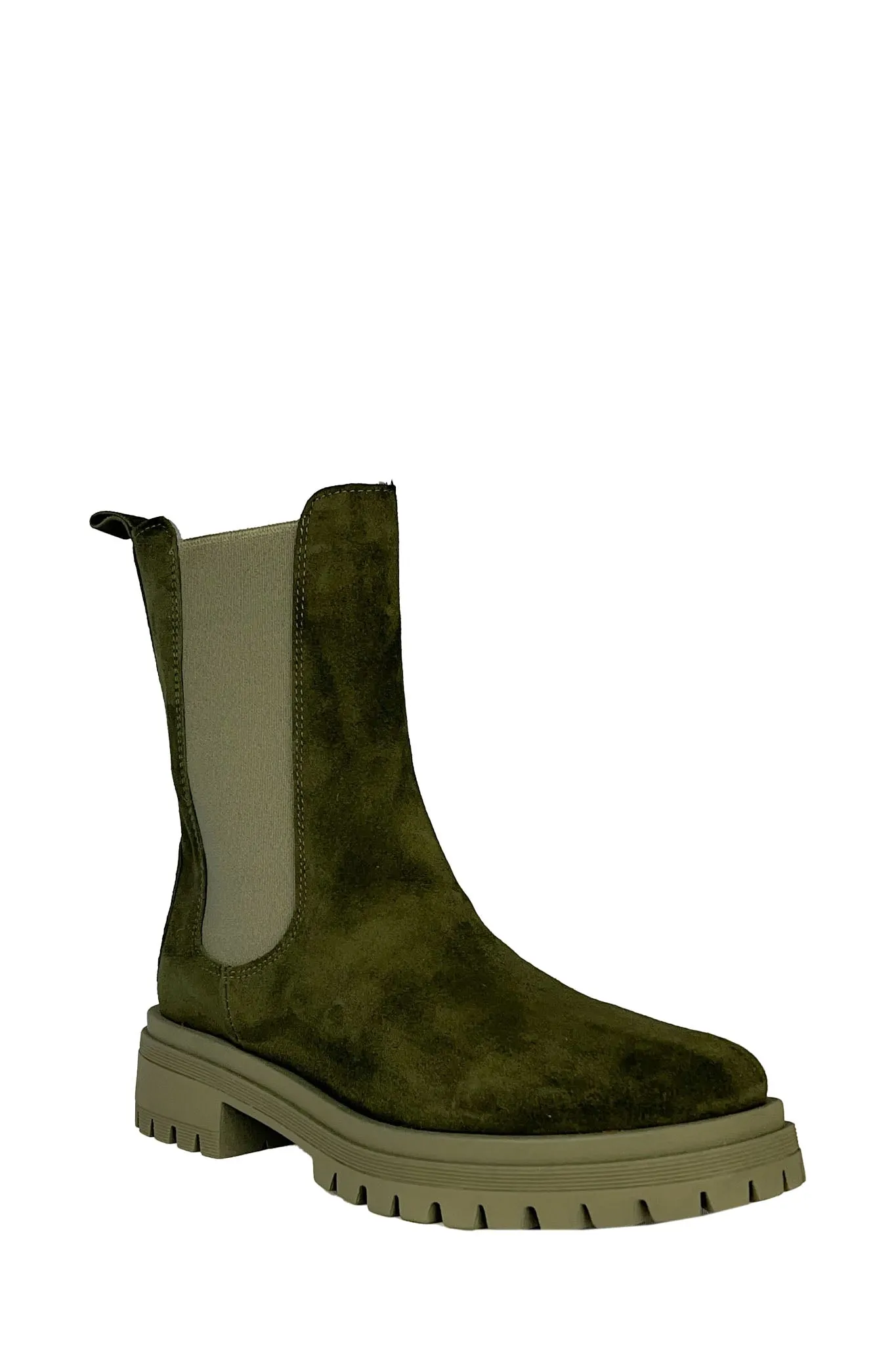 London Chelsea Beatles Boot - Green