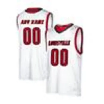 Louisville Cardinals Style Customizable Basketball Jersey